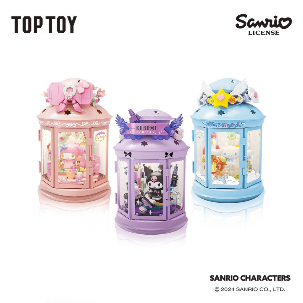 TOPTOY x Sanrio Charaters Wonder Lamp Series Building Blocks ของเล่นบล็อกและตัวต่อ ของเล่น