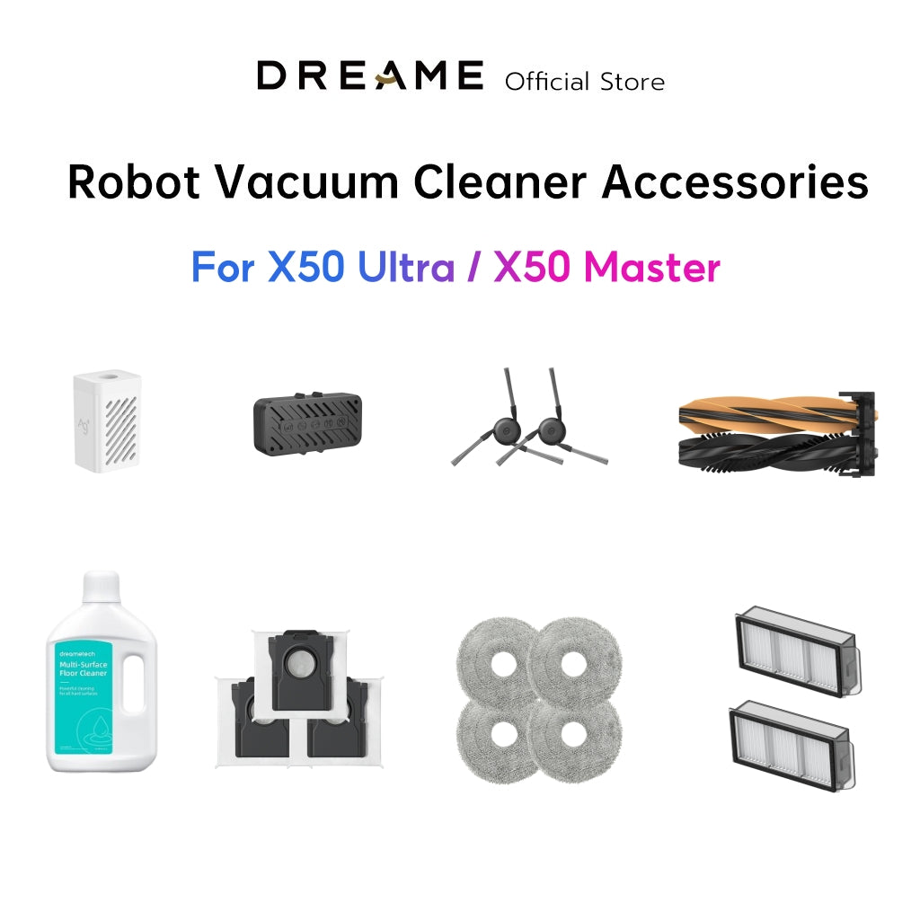 Dreame X50 Ultra / X50 Master Accessories อุปกรณ์เสริมหุ่นยนต์ดูดฝุ่น
