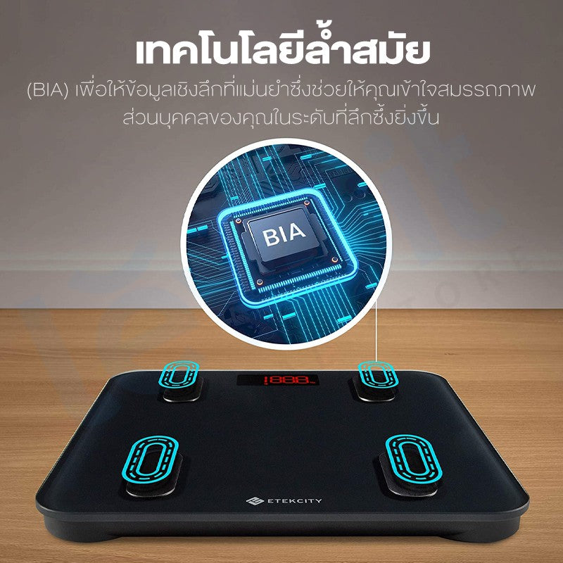 Etekcity ESF24 / ESF14 Smart Fitness Scale เครื่องชั่งน้ำหนักดิจิตอล