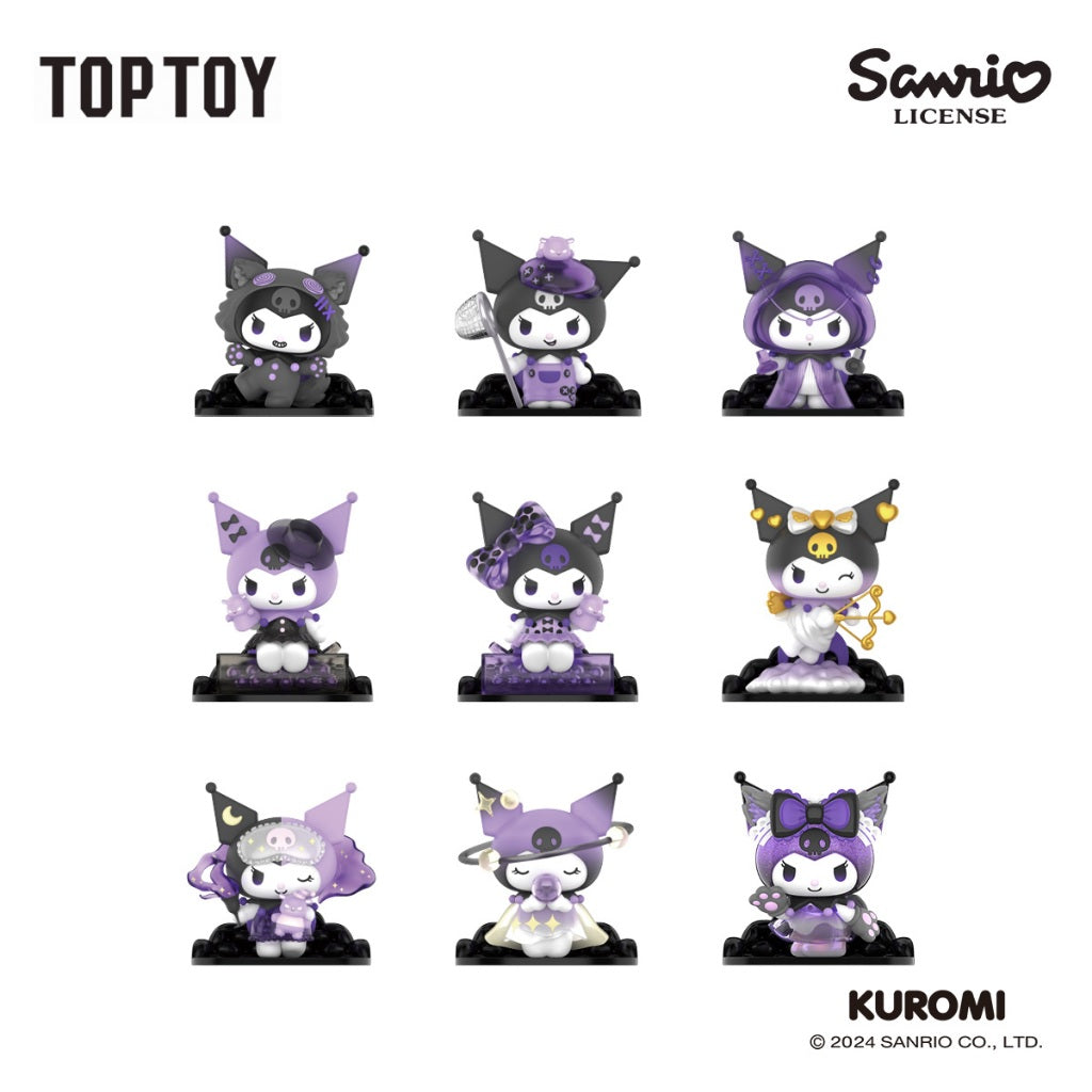 TOPTOY x KUROMI Werewolves of Miller's Hollow Series Figures ของเล่นฟิกเกอร์ ของขวัญ สําหรับเด็ก