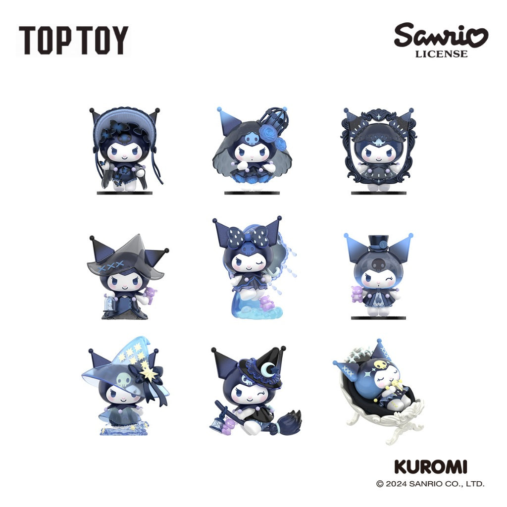 TOPTOY x Kuromi the Witch's Feast Series Surprise Box ของเล่นฟิกเกอร์ ของขวัญวันเกิด สําหรับเด็ก