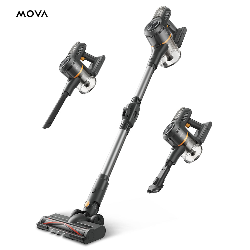 MOVA J20 Cordless Stick Vacuum เครื่องดูดฝุ่นไร้สาย | ใช้งานต่อเนื่อง 50 นาที | ไฟ LED |ระบบการกรอง 97%