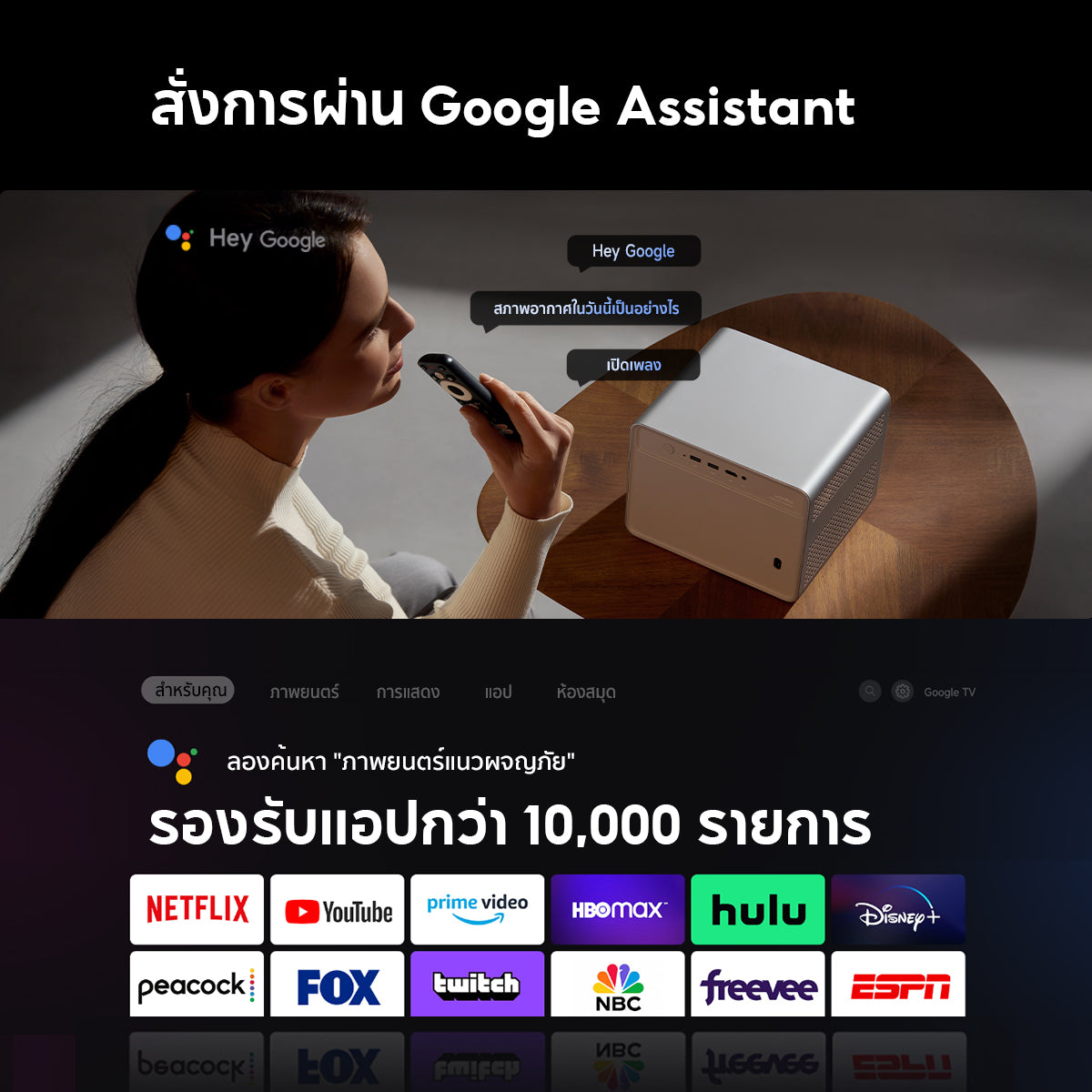 Wanbo DaVinci 1 Pro Projector โปรเจคเตอร์ คุณภาพระดับ Android 11.0 NETFLIX เวอร์ชั่นแท้เท่านั้น
