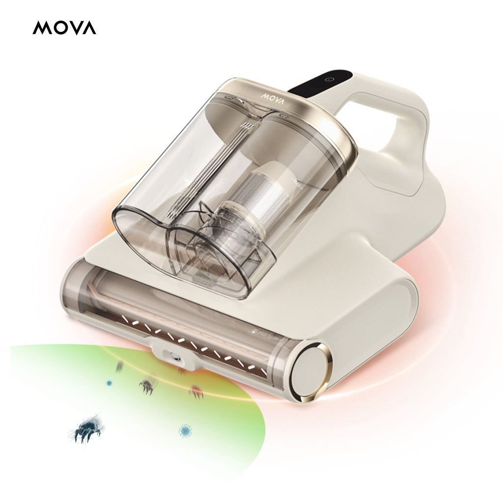 MOVA D20 Mite Remover เครื่องกําจัดไรฝุ่น | แรงดูด16000pa |อัตราการฆ่าเชื้อถึง 99.99%ด้วย LED UV