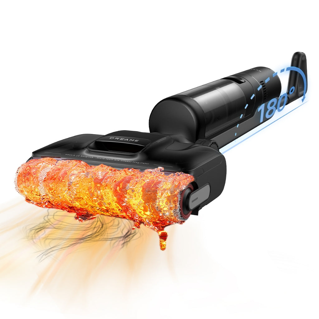 Dreame H13 Flexreach Wet and Dry Vacuum เครื่องดูดฝุ่นถูพื้น เส้นผมพันกันเป็น 0 ล้างด้วยน้ำร้อน 90℃