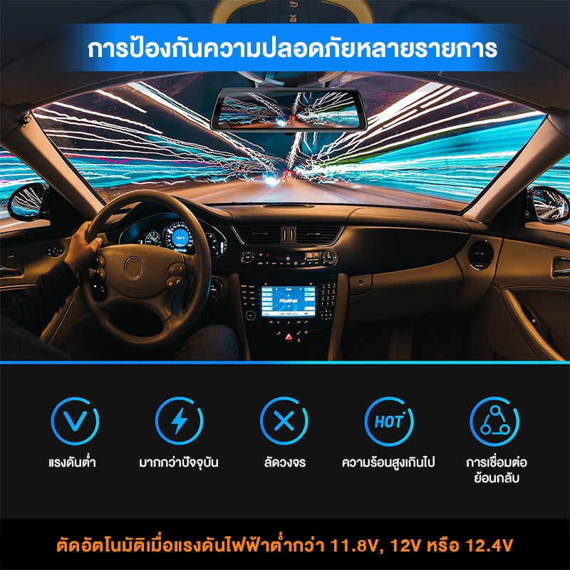DDPAI IPS Intelligent Hardwire Kit สายต่อตรงเพื่อบันทึกตอนจอด รองรับรุ่น MINI Pro / N3 Pro / Z40 /Z50