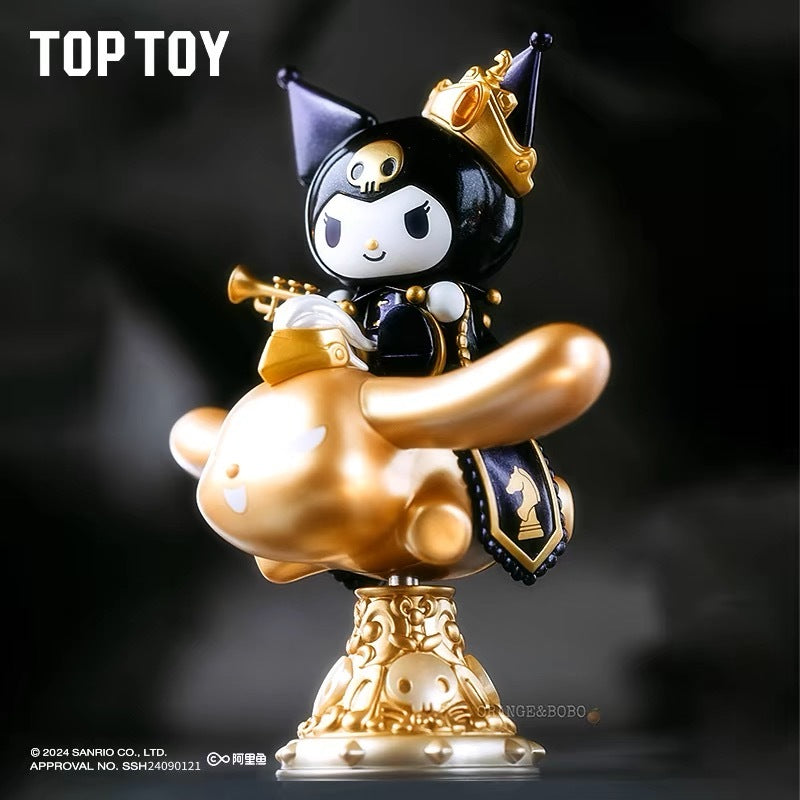 TOPTOY x KUROMl Chess Series Figures Blind Box Toy ของเล่นฟิกเกอร์ ของขวัญวันเกิด สําหรับเด็ก