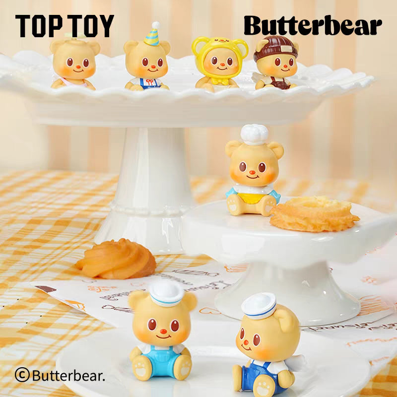 TOPTOY x Butterbear Magic Sitting Series Mini Figures Surprise Bag ของเล่นฟิกเกอร์ ของขวัญวันเกิด