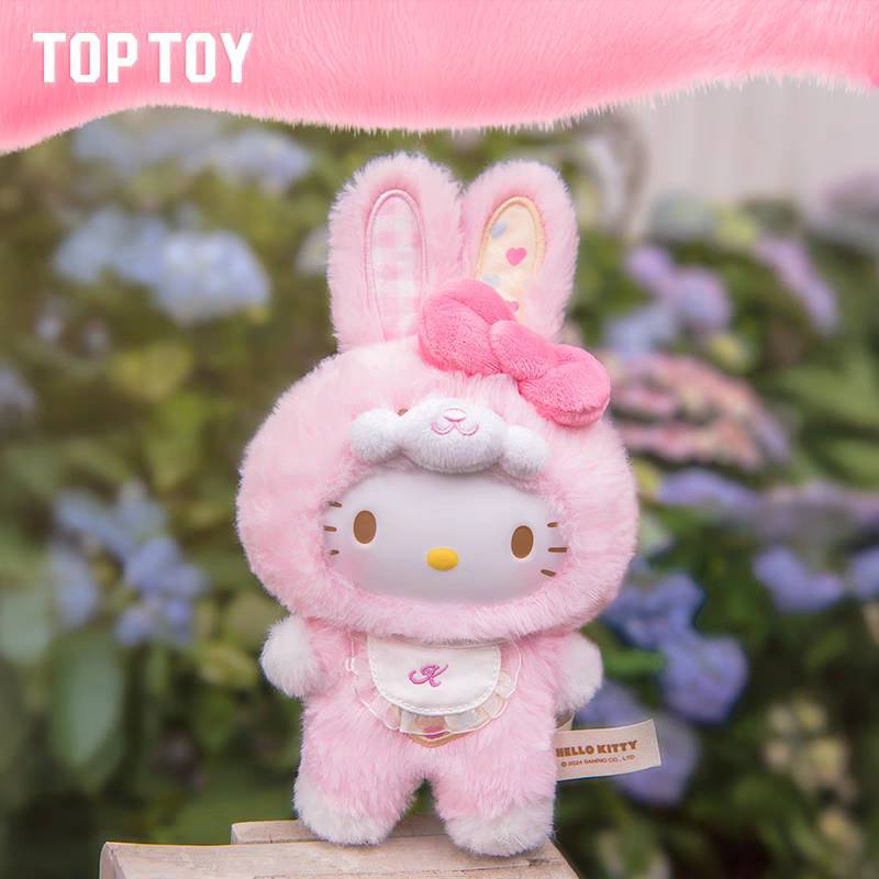TOPTOY x Sanrio characters Easter Elf Bunny Baby Series Blind Box ของเล่นฟิกเกอร์ ของขวัญวันเกิด