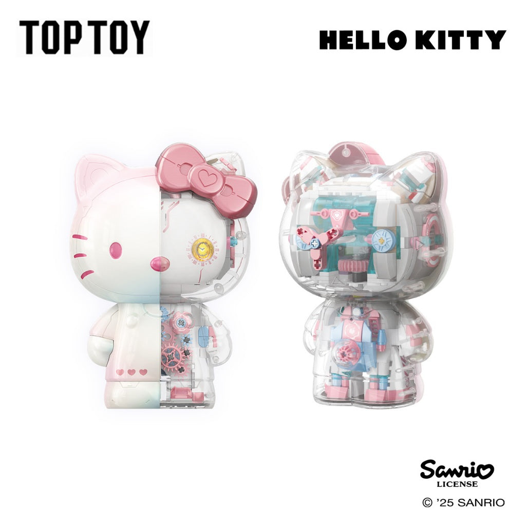 TOPTOY x HELLO KITTY Colored Big Figure Building Blocks บล็อกตัวต่อ ของเล่น ของขวัญ สําหรับเด็ก