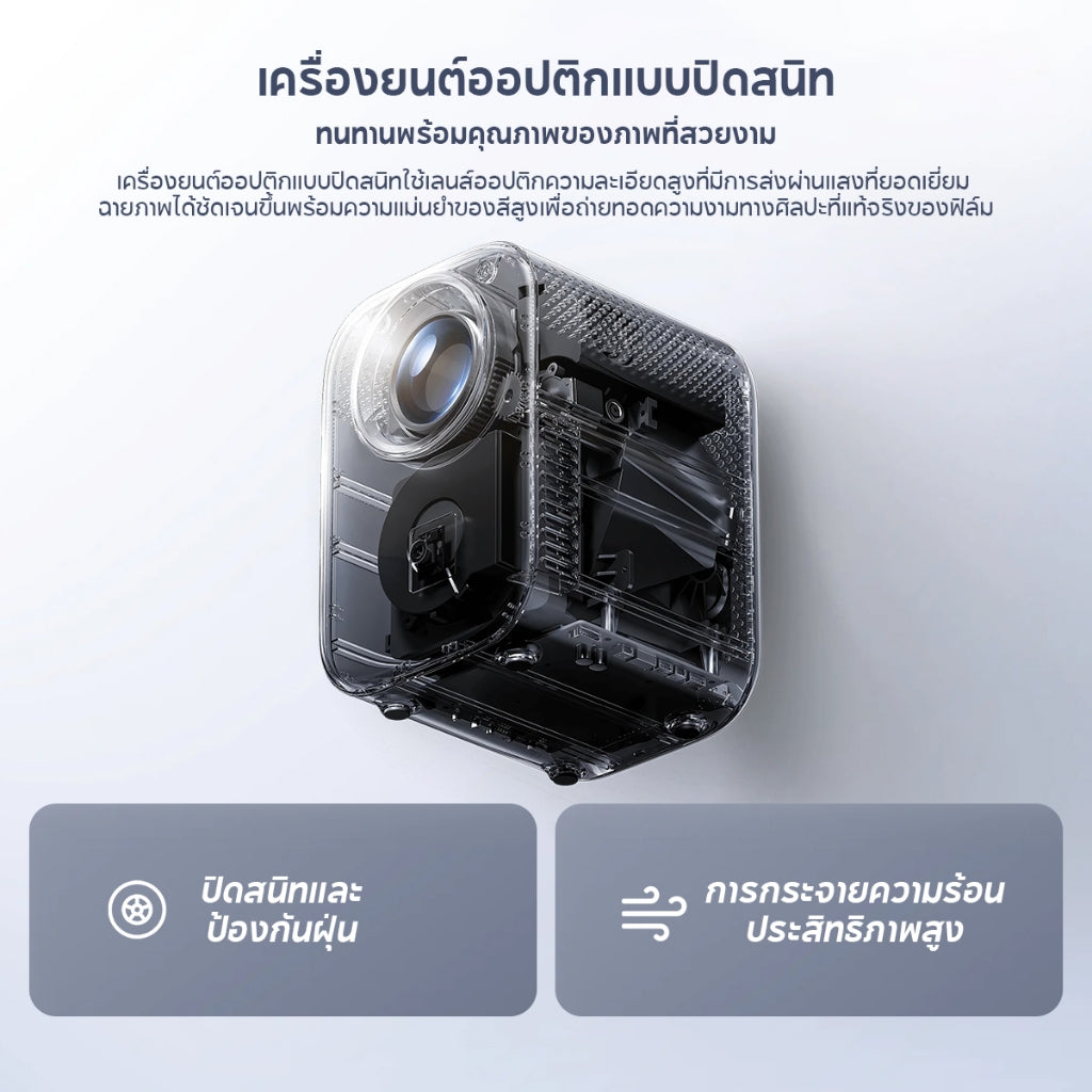 Xiaomi Smart Projector L1 1080P HD Projector โปรเจคเตอร์ 200 ISO ลูเมน พื้นที่เก็บข้อมูลขนาดใหญ่ 2 + 16GB