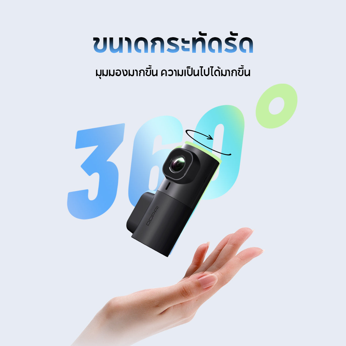 DDPAI MINI 2X Dash Cam 2K HD กล้องติดรถยนต์ การถ่ายโอน Wi-Fi 5GHz กล้องติดรถยนต์อัจฉริยะ AI ISP Night Vision