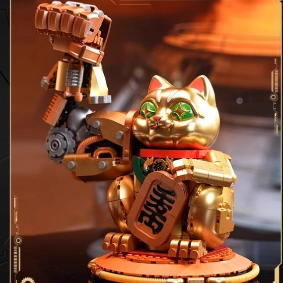 TOPTOY x Great Power Fortune Cat-Power Fortune Building Blocks บล็อกตัวต่อ ของเล่น ของขวัญ