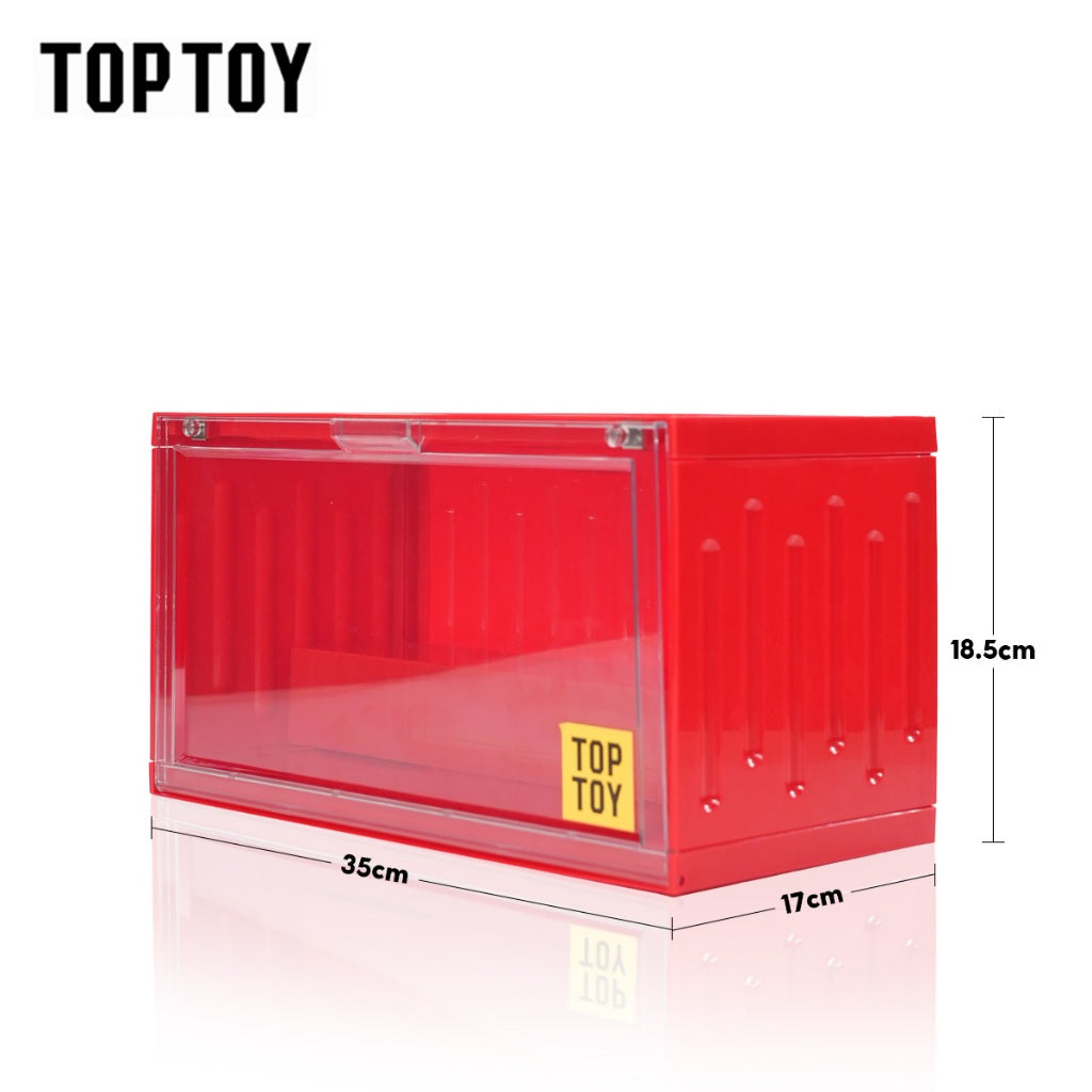 TOPTOY Red/White Figure Storage Boxกล่องใส่โมเดล ตู้โชว์โมเดล กล่องใส่ โชว์ของเล่น