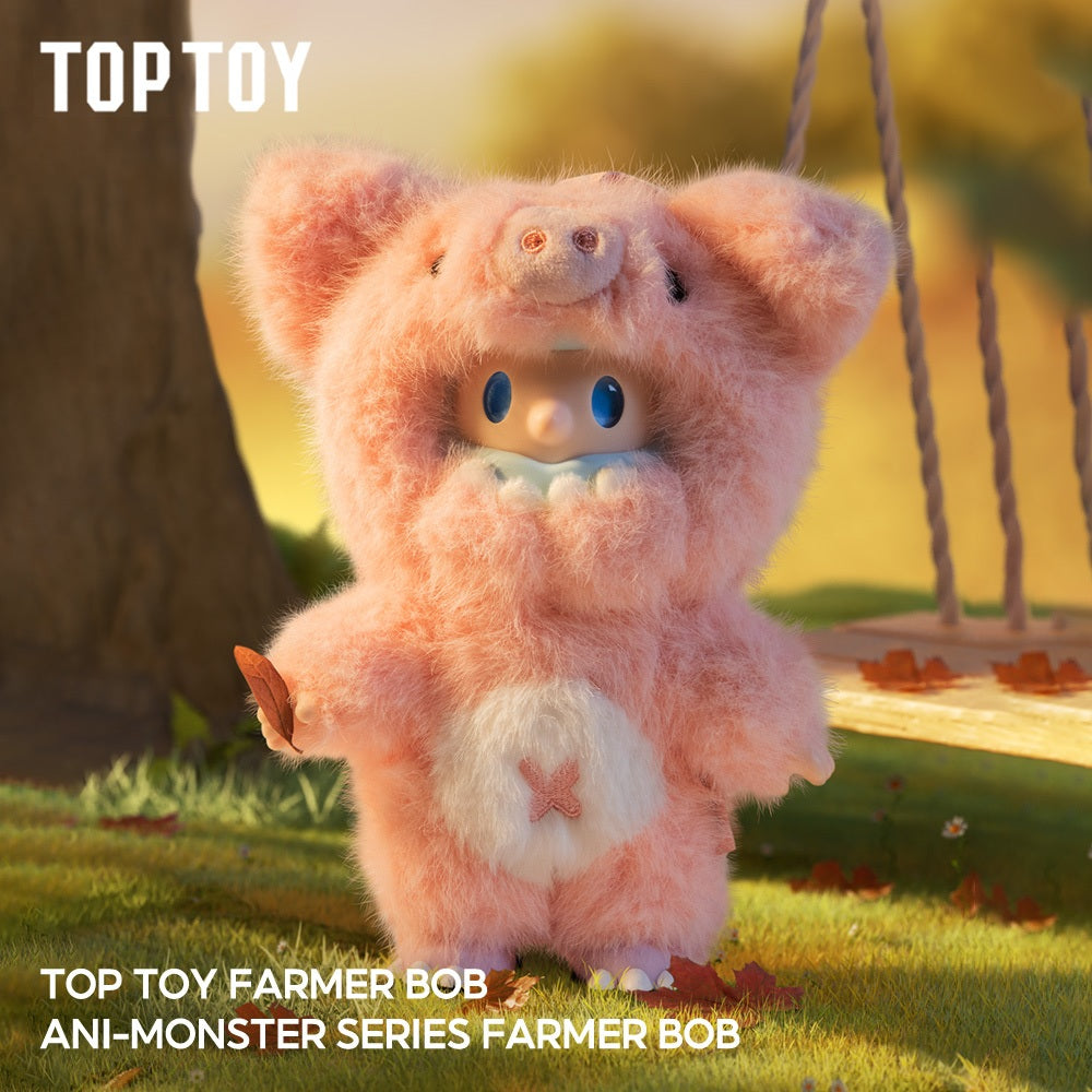 TOPTOY x FARMER BOB ANI-MONSTER SERIES Vinyl Plush Blind Box ของเล่นฟิกเกอร์ ของขวัญ