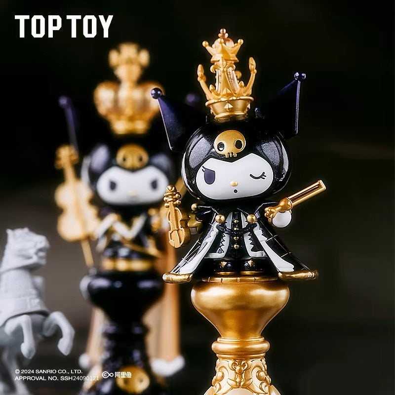 TOPTOY x KUROMl Chess Series Figures Blind Box Toy ของเล่นฟิกเกอร์ ของขวัญวันเกิด สําหรับเด็ก