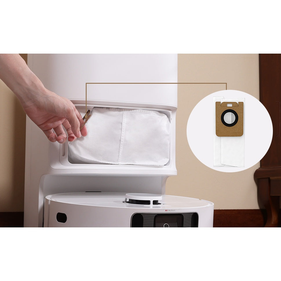 Dreame L10s Ultra / L10 Ultra Dust Collection Bag 3L ถุงเก็บฝุ่น ติดตั้งและถอดออกได้ง่าย