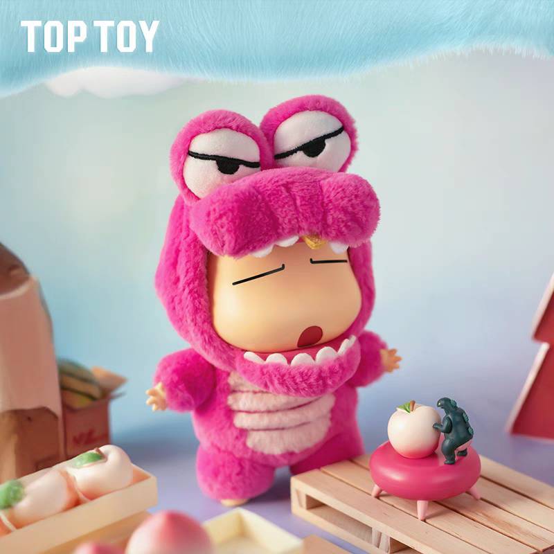 TOPTOY x CRAYON SHINCHAN Play Party Series Blind Box ของเล่นฟิกเกอร์ ของขวัญวันเกิด