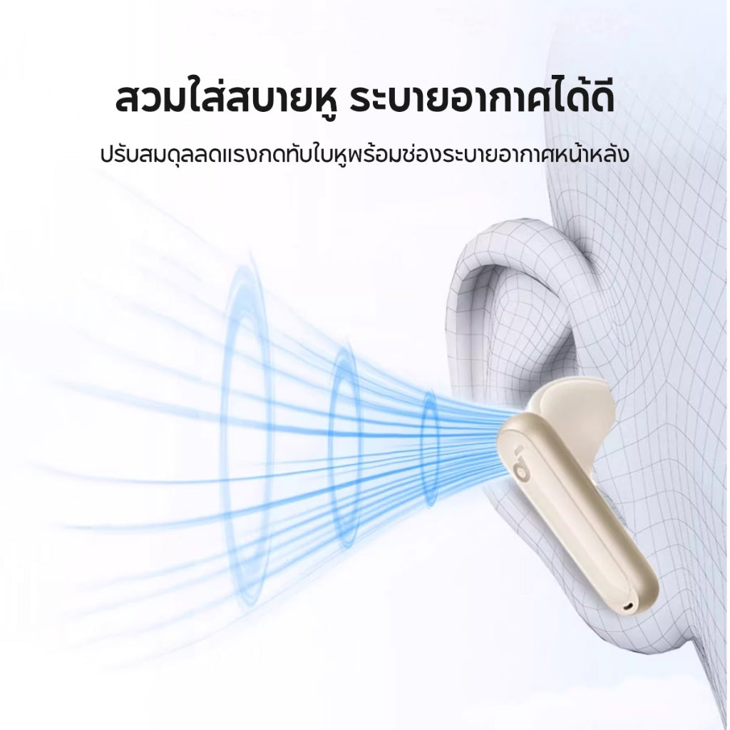 Soundcore P40i Smart ANC True-Wireless Earbuds หูฟังบลูทูธไร้สาย 5.3 ลดเสียงรบกวน All-New Reduce Noise A3955