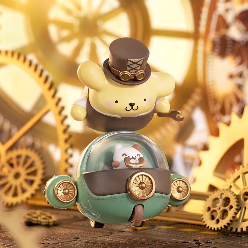 TOPTOY x Sanrio Characters Steampunk Series Figures Blind Box ของเล่นฟิกเกอร์ ของขวัญวันเกิด