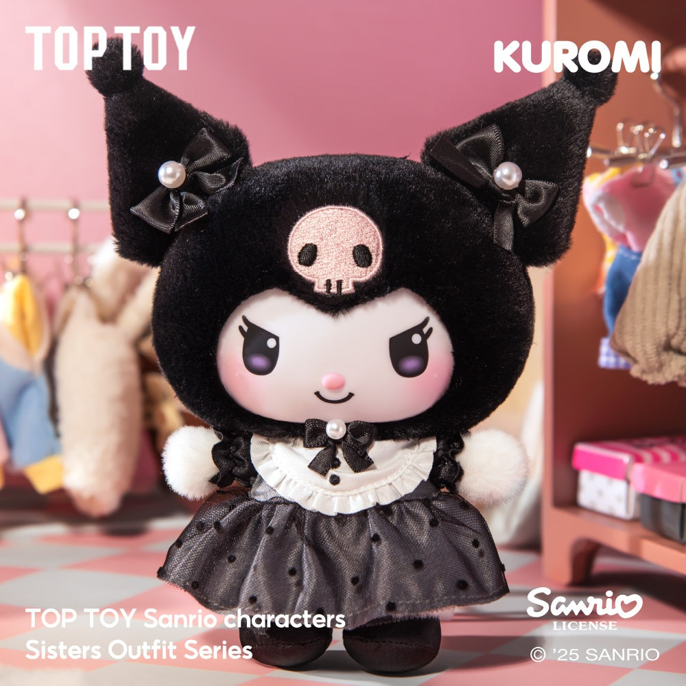 TOPTOY x Sanrio characters Sisters Outfit Series Figures Blind Box ของเล่นฟิกเกอร์ ของขวัญวันเกิด