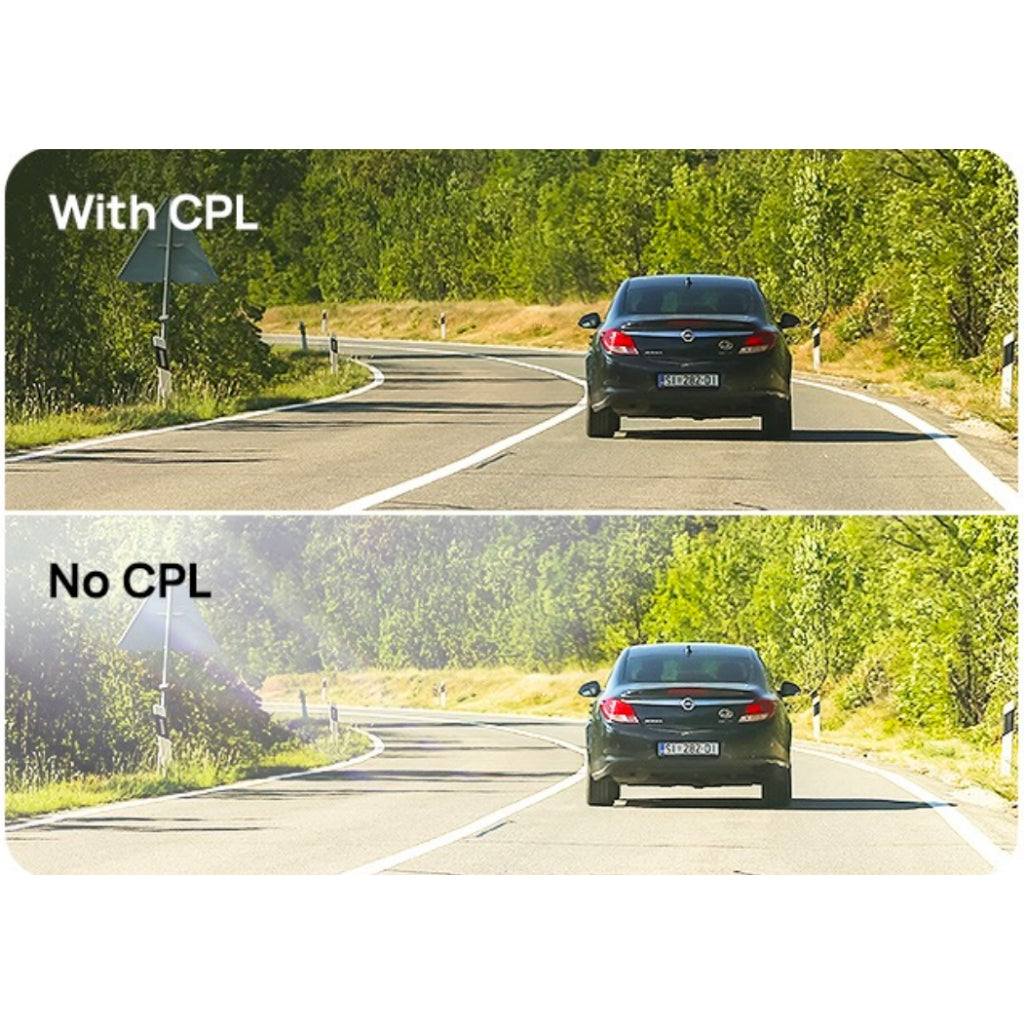 70mai CPL Filter สําหรับ 70Mai Dash Cam ใสสุดๆ กันน้ำ กันรอยขีดข่วน ลดแสงสะท้อน