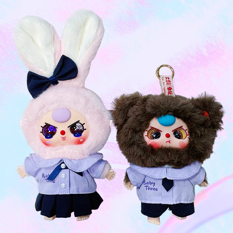 TOPTOY Baby Three-Ltd Edition Hanging Crad Set ของเล่นฟิกเกอร์ ของขวัญ พวงกุญแจ