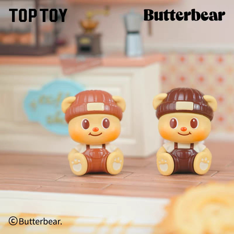 TOPTOY x Butterbear Magic Sitting Series Mini Figures Surprise Bag ของเล่นฟิกเกอร์ ของขวัญวันเกิด