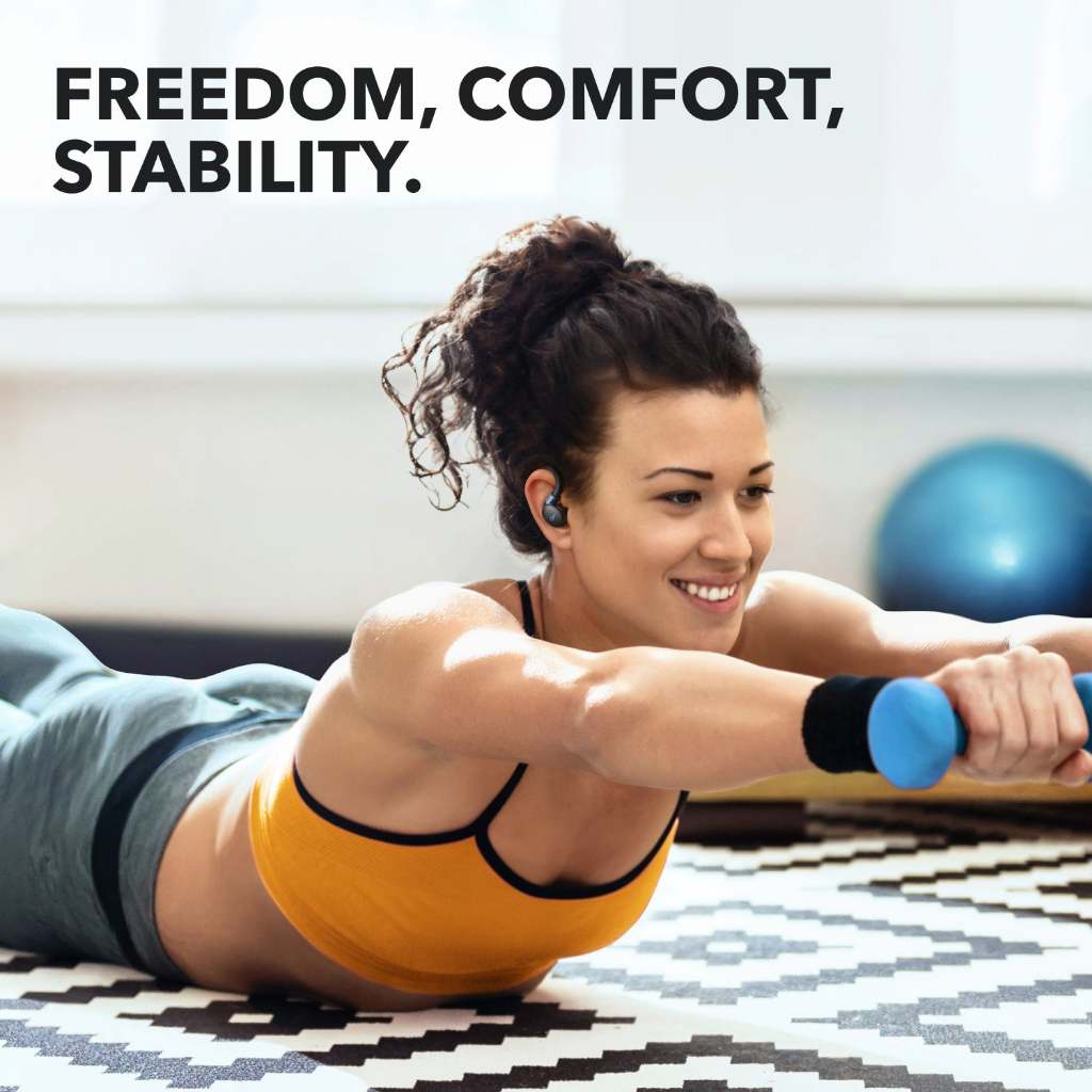 Soundcore Sport X20 True-Wireless Sport Earbuds with Hook หูฟังบลูทูธ หูฟังออกกำลังกาย Adaptive ANC หูฟังไร้ส
