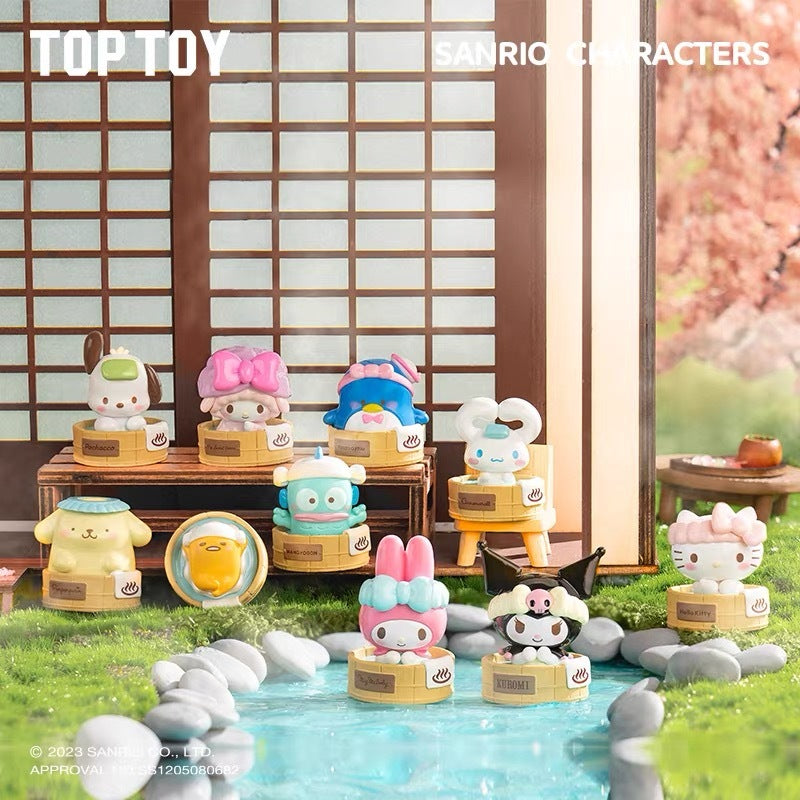 TOPTOY x Sanrio Characters Hot Spring Series Figures Toy ของเล่น ของขวัญวันเกิด
