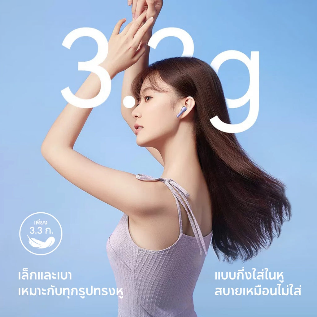 Soundcore K20i หูฟังบลูทูธ หูฟังไร้สาย Ai ตัดเสียงรบกวนขณะโทร โหมดเกม เล่นนานสูงสุด 36H ชาร์จเร็ว A3994
