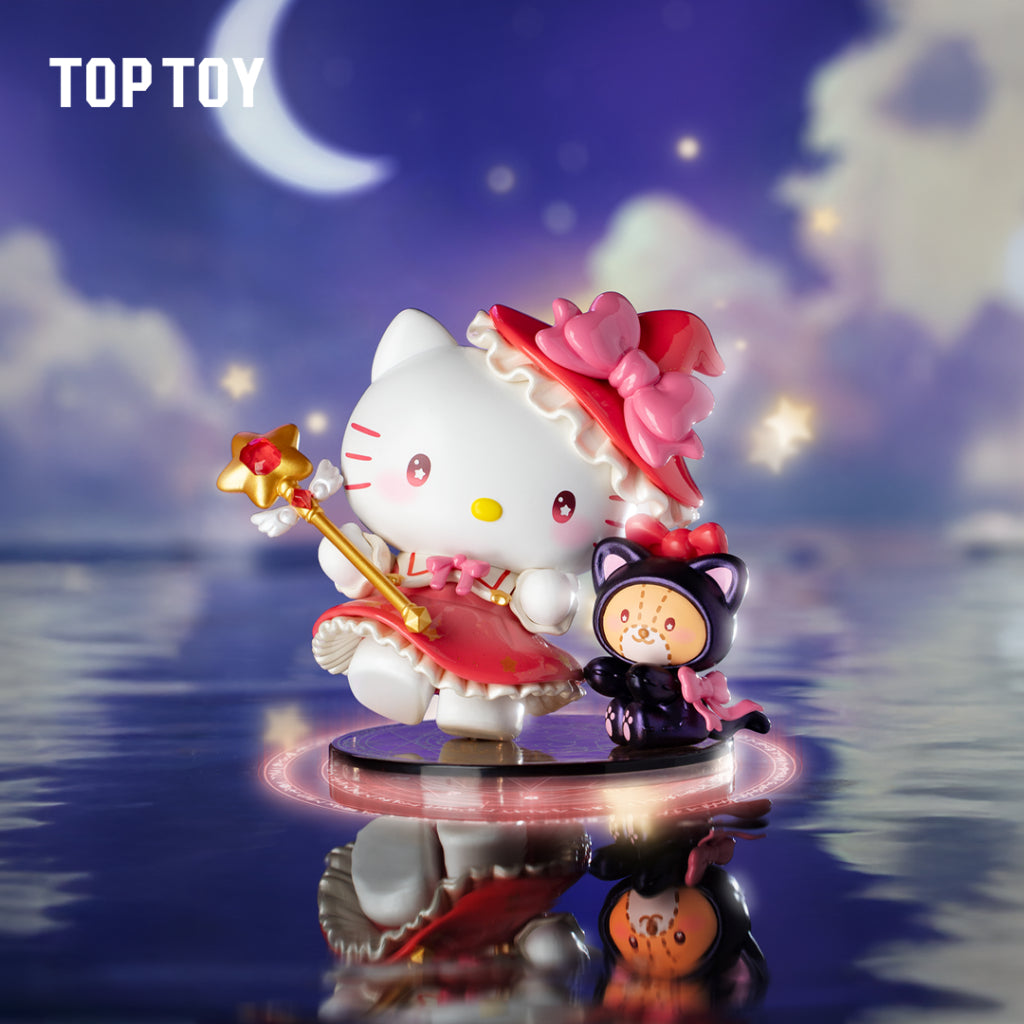 TOPTOY x Sanrio Starry Night Party Magician Figures Blind Box ของเล่นฟิกเกอร์ ของขวัญวันเกิด