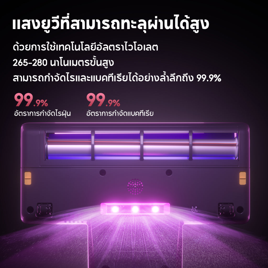 JIMMY BX8 Dust Mites Vacuum Cleaner เครื่องดูดไรฝุ่น อบแห้งด้วยอุณหภูมิสูง 65℃ เครื่องดูดฝุ่นที่นอน