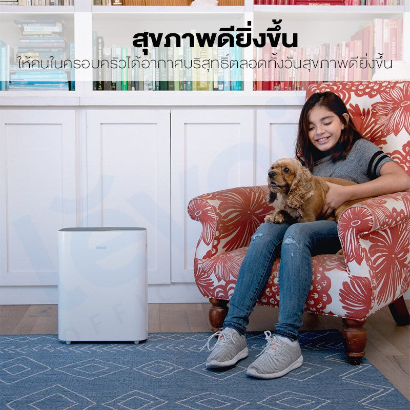 Levoit เครื่องฟอกอากาศ Air Purifier กรองอากาศ กรองฝุ่น PM2.5 จอสัมผัส แสดงผล LED True HEPA Vital 100