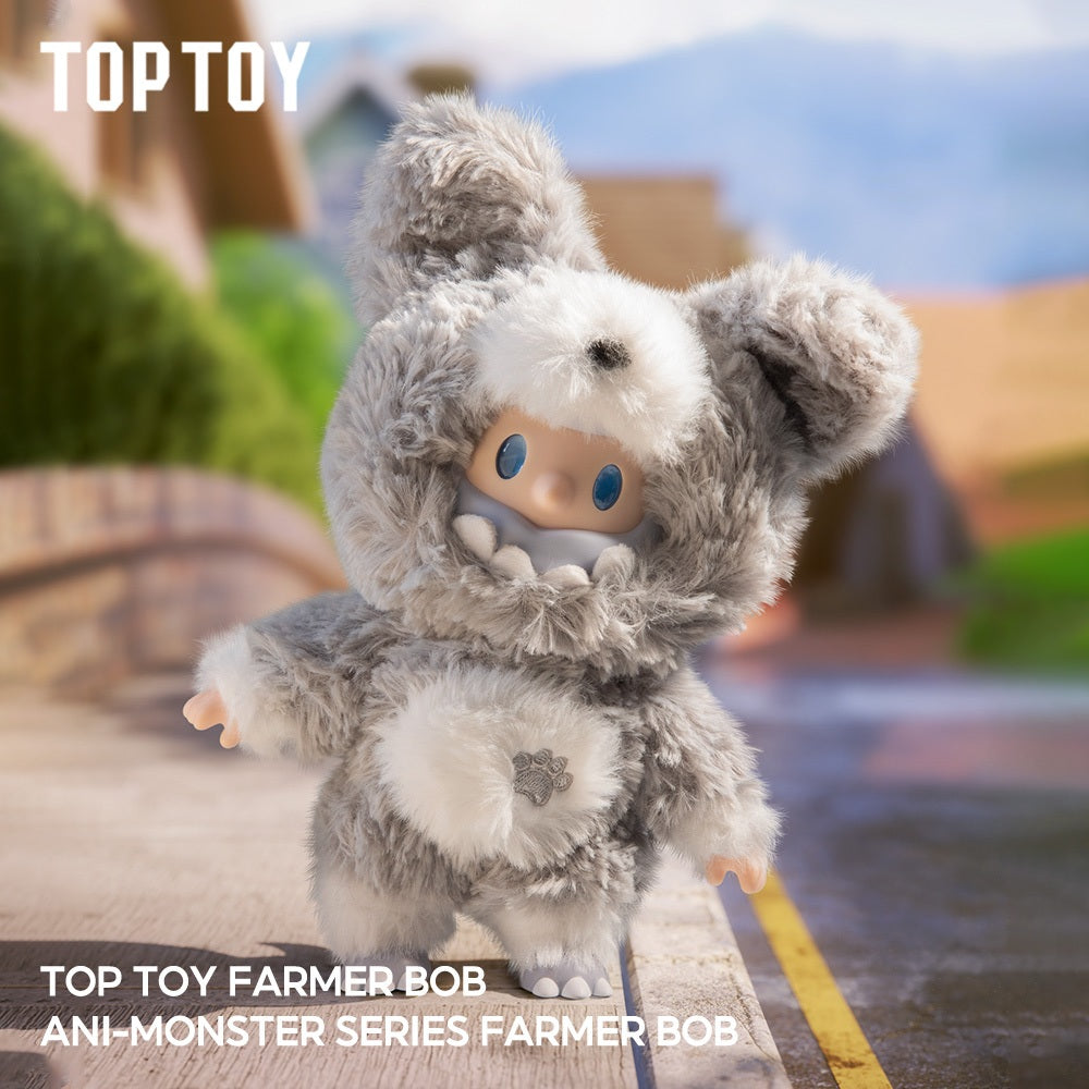 TOPTOY x FARMER BOB ANI-MONSTER SERIES Vinyl Plush Blind Box ของเล่นฟิกเกอร์ ของขวัญ