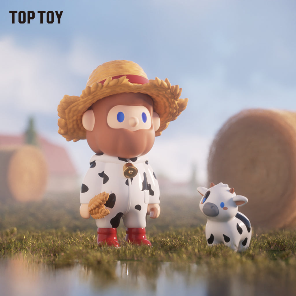 TOPTOY x IDN FARMER BOBs Adventures 15+ Blind Box ของเล่นฟิกเกอร์ ของขวัญวันเกิด