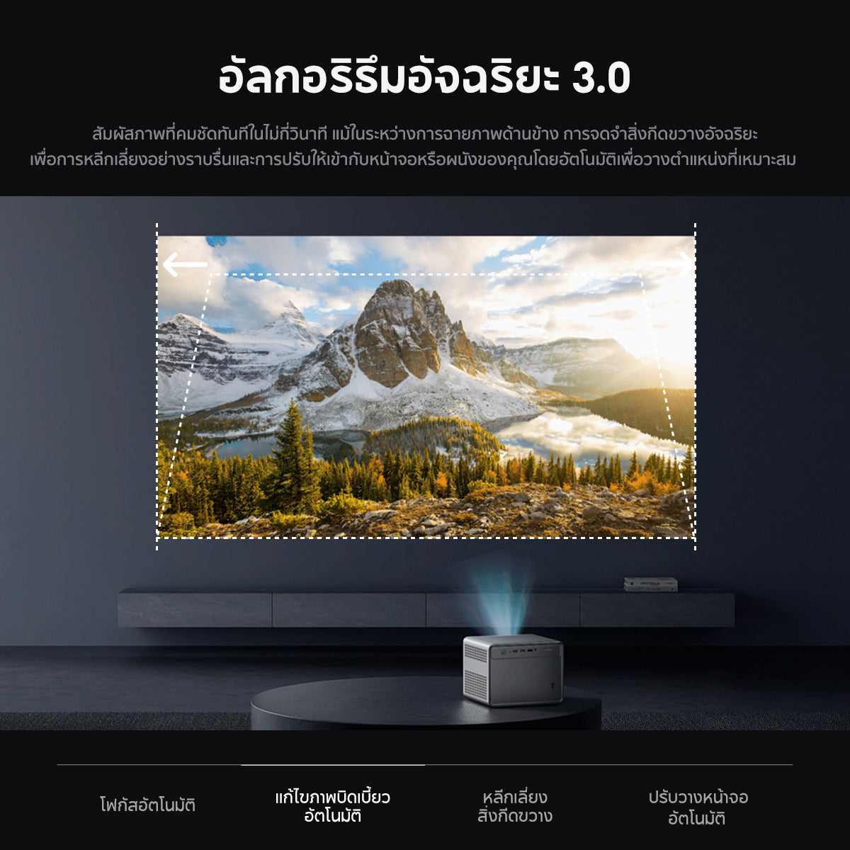 Wanbo DaVinci 1 Pro Projector โปรเจคเตอร์ คุณภาพระดับ Android 11.0 NETFLIX เวอร์ชั่นแท้เท่านั้น