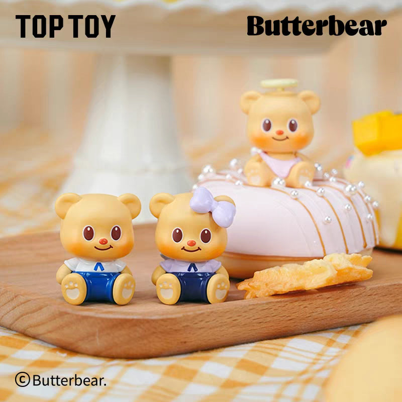 TOPTOY x Butterbear Magic Sitting Series Mini Figures Surprise Bag ของเล่นฟิกเกอร์ ของขวัญวันเกิด