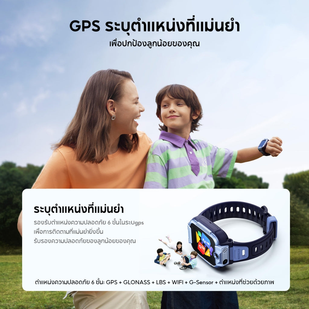 Mibro Kids smart watch Phone Z5 นาฬิกาโทรศัพท์ เด็ก วิดีโอคอล ถ่ายรูป โทร GPS 4G watch นาฬิกากันเด็กหาย ประกัน1ปี