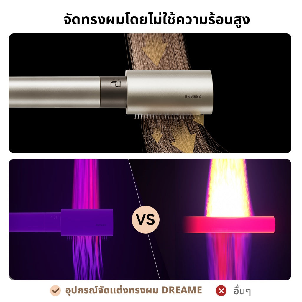 Dreame AirStyle / Airstyle Pro Hair Drying & Styling System เครื่องจัดแต่งทรงผม เป่าผม ม้วนผมอัตโนมัติ ลอนเรียบ