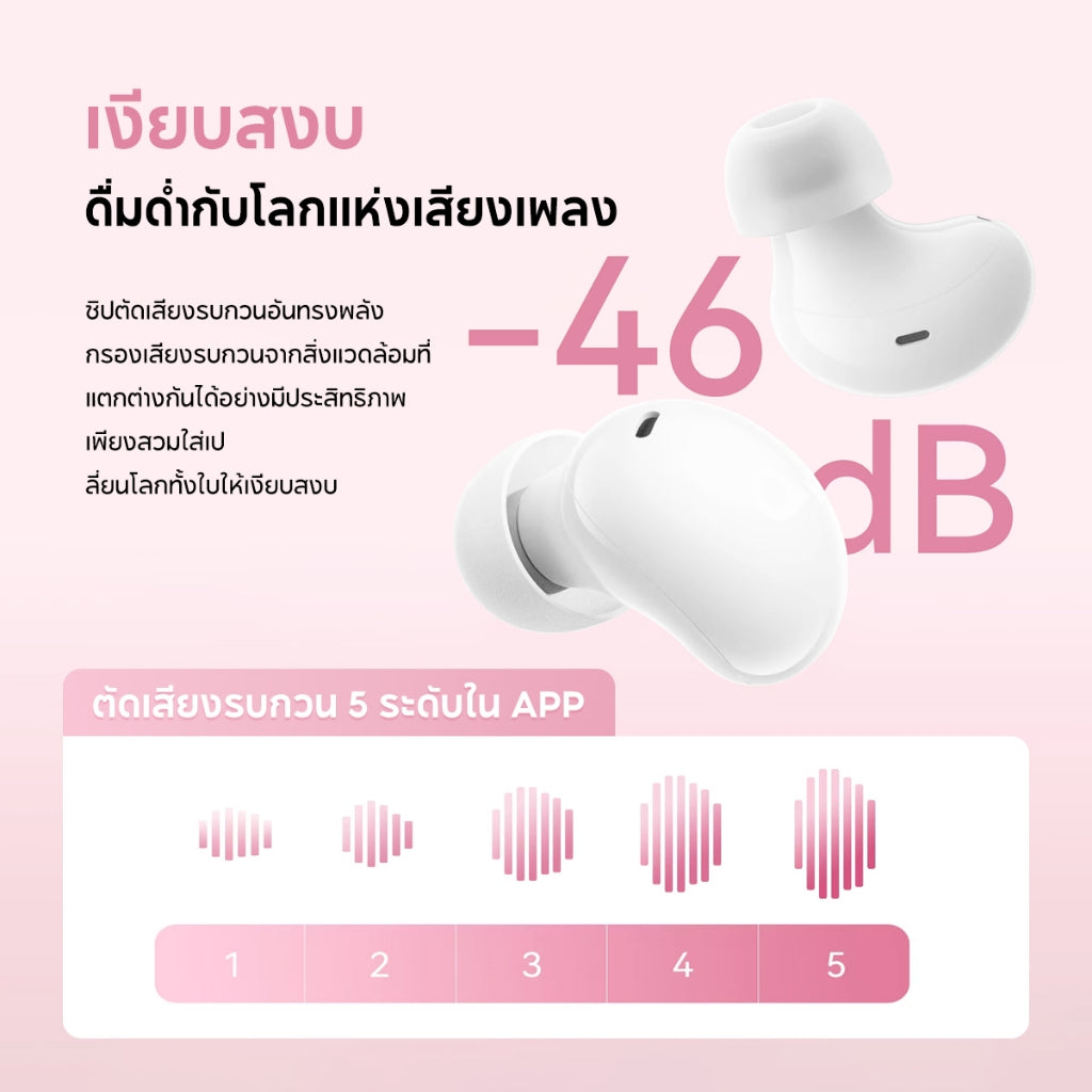 Soundcore A30i Noise Cancelling Earbuds หูฟังบลูทูธไร้สาย ลดเสียงรบกวน All-New True-Wireless Earbuds Reduce Noise A3958