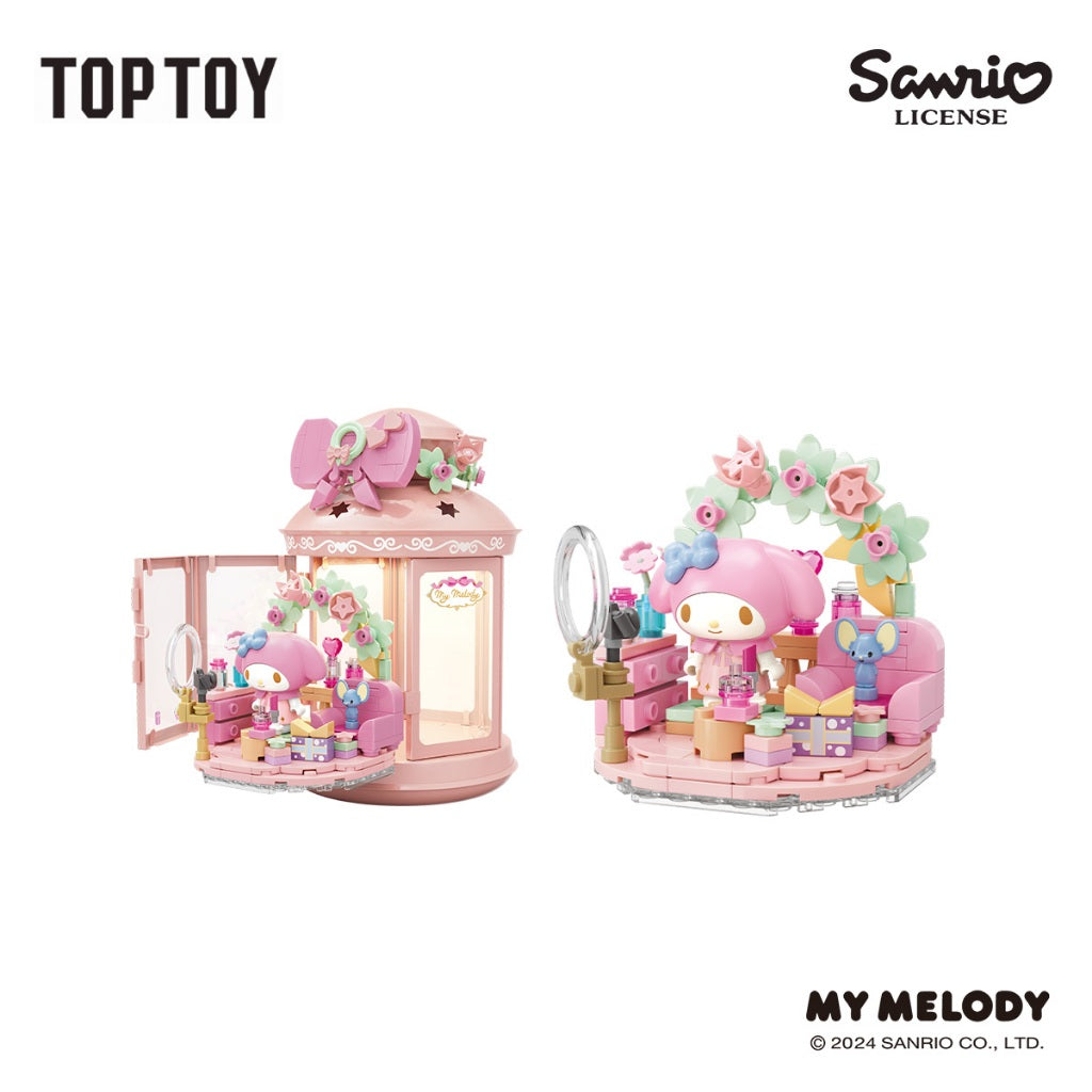 TOPTOY x Sanrio Charaters Wonder Lamp Series Building Blocks ของเล่นบล็อกและตัวต่อ ของเล่น