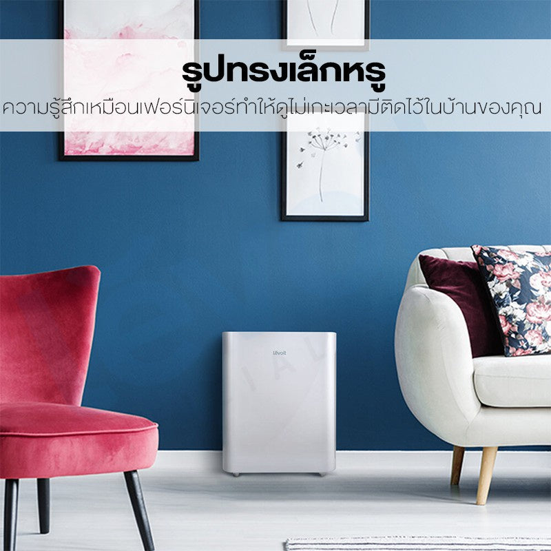 Levoit เครื่องฟอกอากาศ Air Purifier กรองอากาศ กรองฝุ่น PM2.5 จอสัมผัส แสดงผล LED True HEPA Vital 100