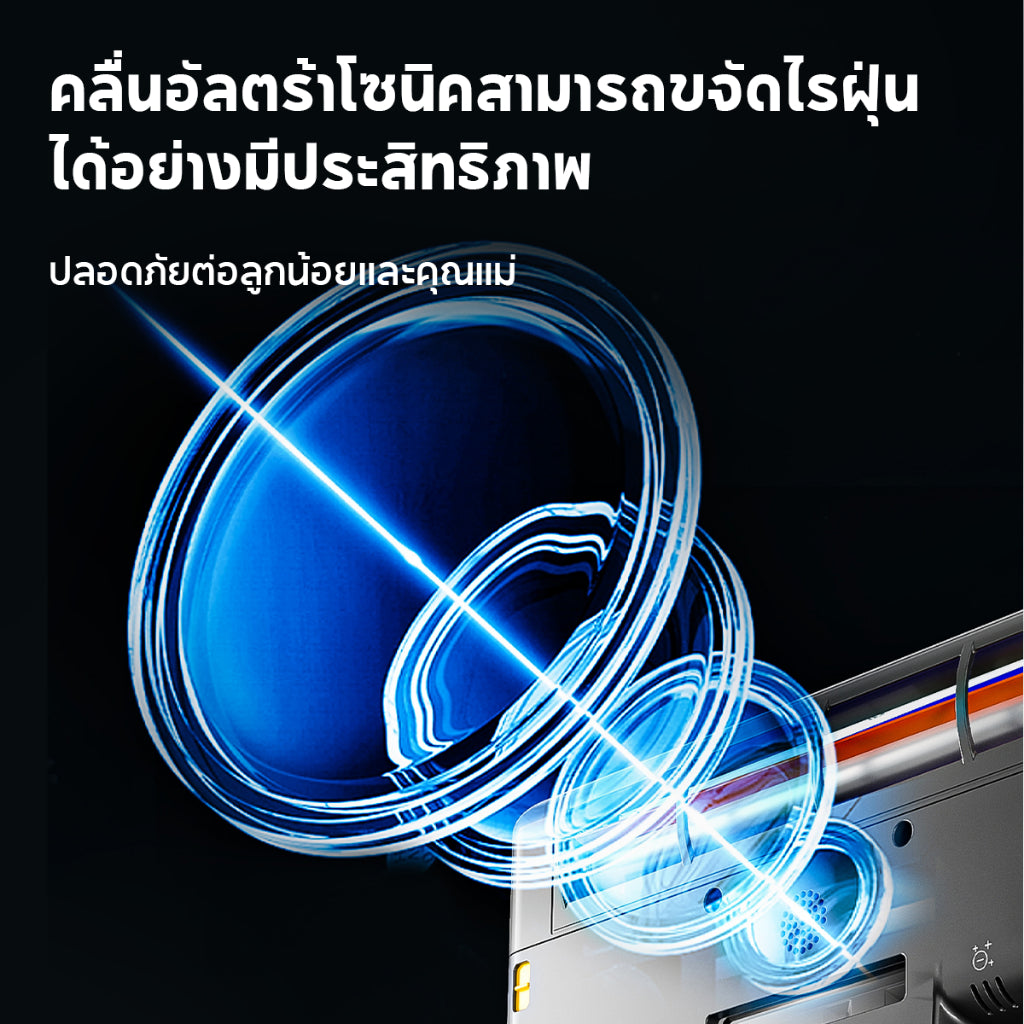 JIMMY BX8 Dust Mites Vacuum Cleaner เครื่องดูดไรฝุ่น อบแห้งด้วยอุณหภูมิสูง 65℃ เครื่องดูดฝุ่นที่นอน