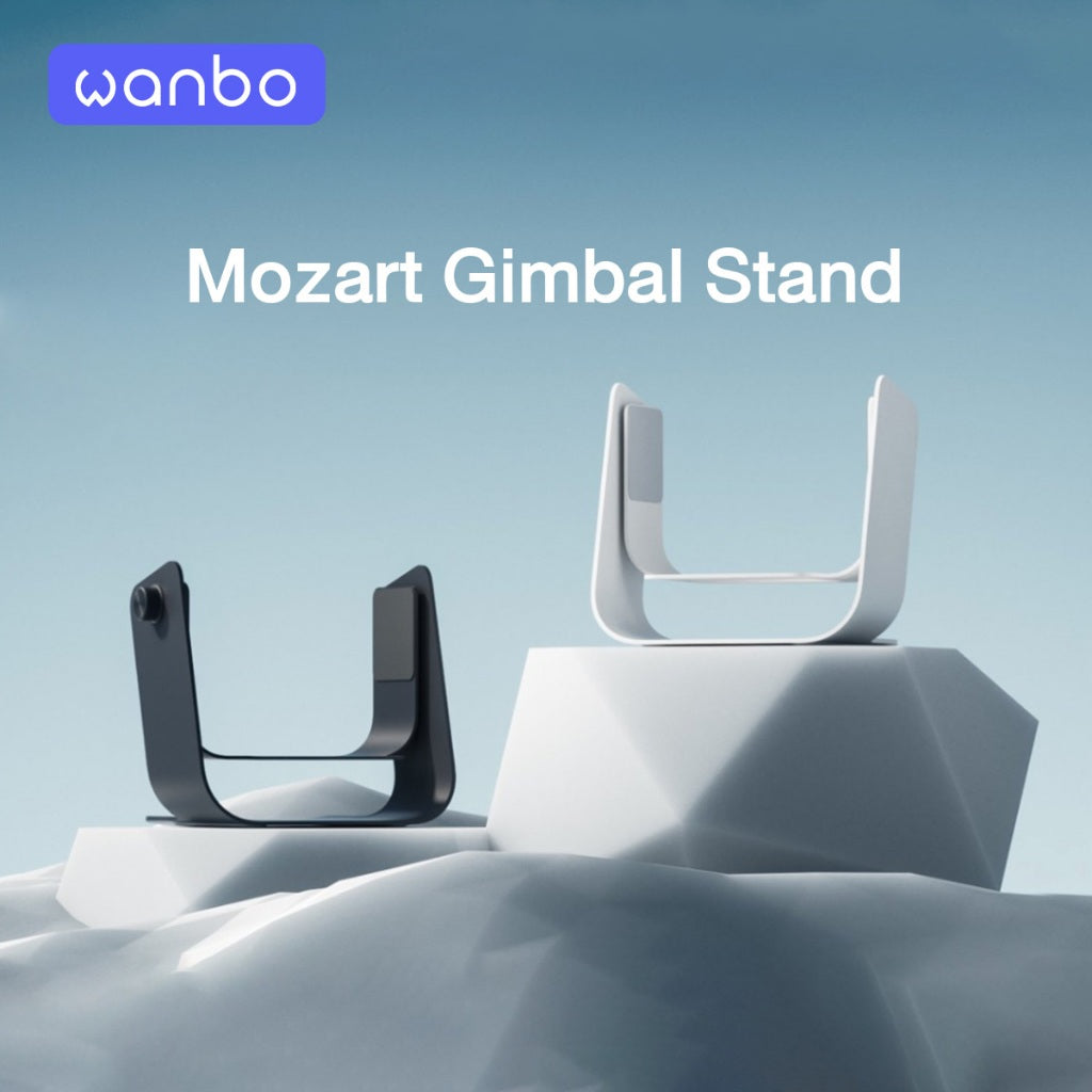 Wanbo Mozart Gimbal Stand ขาตั้งโปรเจ็กเตอร์ ปรับมุมได้ 150° + ติดตั้งง่าย แผ่นซิลิโคนกันลื่น เหล็กคาร์บอนทนทาน
