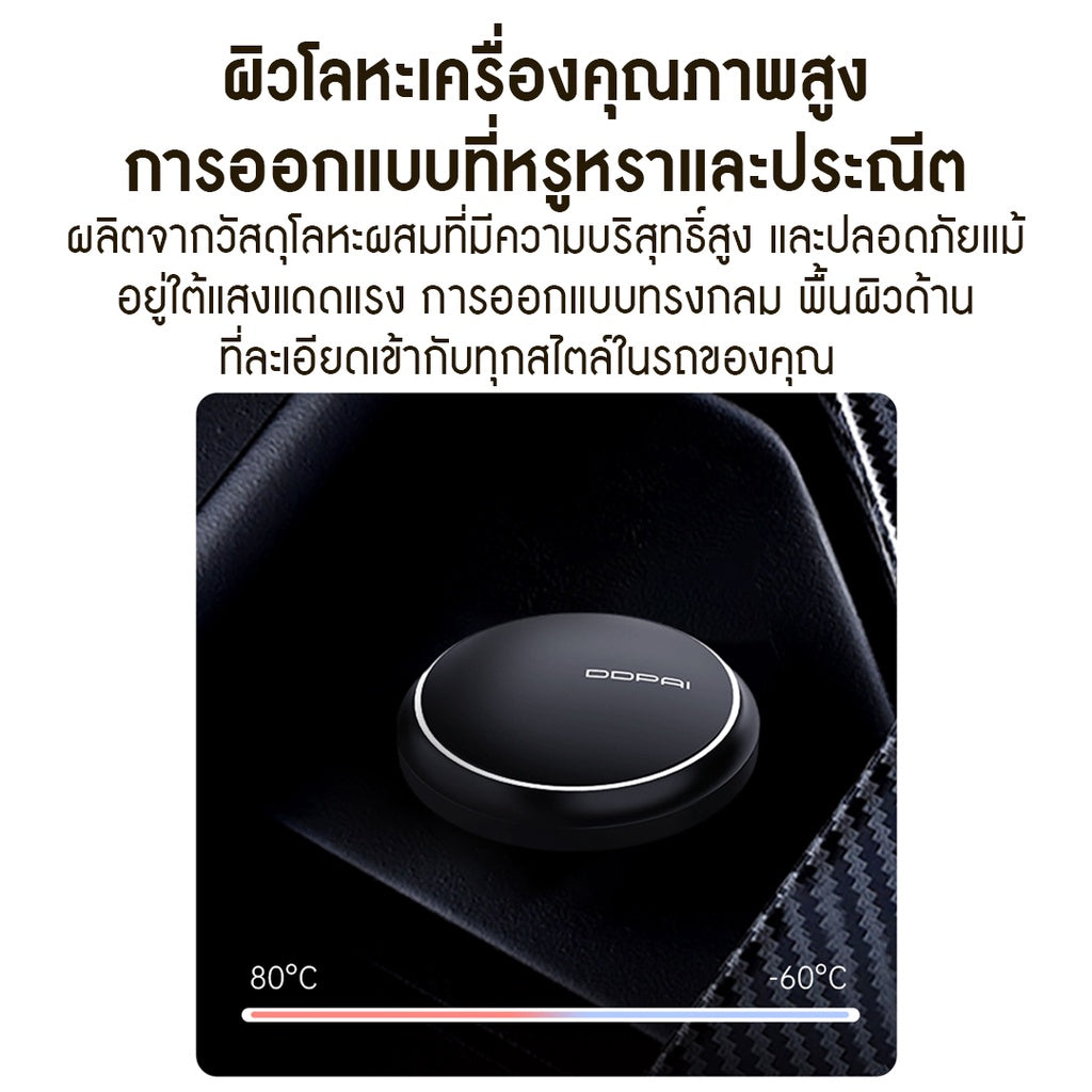 DDPAI Goby Car Diffuser น้ำหอมรถยนต์ มีพร้อม3กลิ่น