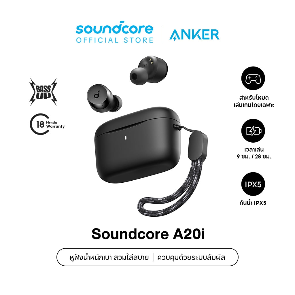 Soundcore A20i True Wireless Bluetooth Earphone หูฟังบลูทูธ Noise Cancelling