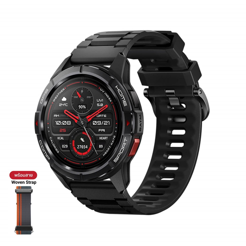 Mibro Watch GS Active สมาร์ทวอทช์ GPS ในตัว กันน้ำ 5ATM จอ AMOLED 60Hz ความสว่าง 1000Nit