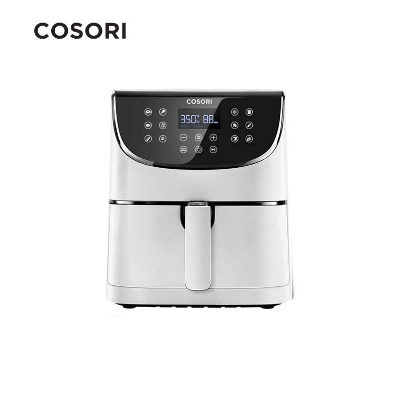 Levoit Cosori CP158 Air Fryer 5.5L กันรอยนิ้วมือ หม้อทอดไร้น้ำมัน หม้อทอด ไฟฟ้า หม้อทอดไร้น้ำมันความจุมาก กำลังไฟ 1700W อาหารไม่ติดหม้อ APP ให้การทำสูตร