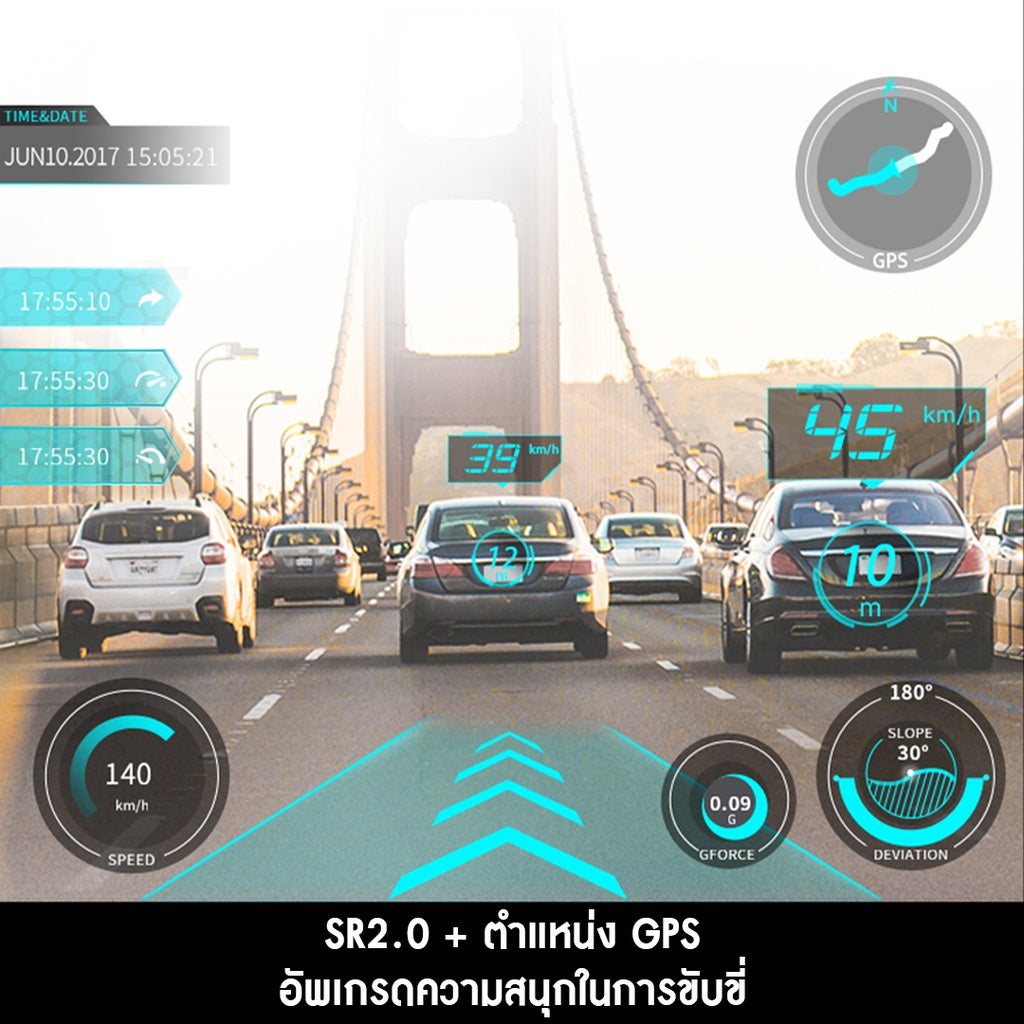 DDPAI Mini 5 4G Dash Cam 2160P 4K Ultra HD Car Camera กล้องติดรถยนต์ มาพร้อมกับหน่วยความจำ 64GB ควบคุมผ่าน APP รับ Mini5